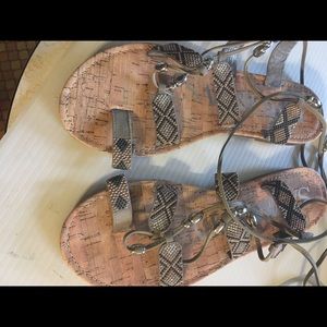 Sam Libby gladiator sandals